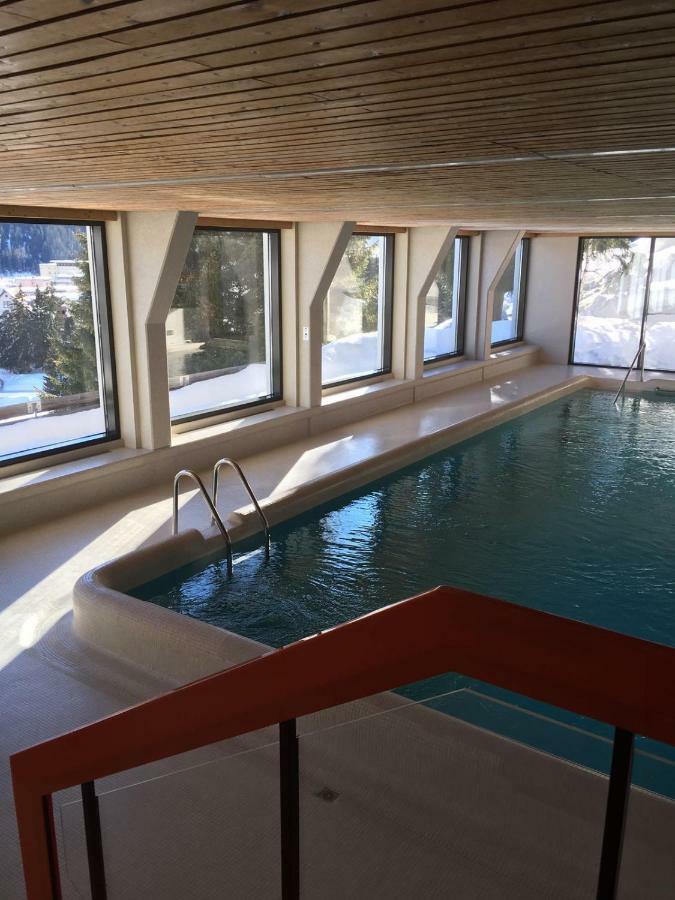 Spectacular View & Central Location In Davos Exterior photo
